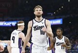 D.Sabonis prieš „Thunder“ įsirašė trigubą dublį