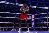 Paviešinti boksininkų honorarai: A.Joshua dėl D.Whyte‘o dopingo skandalo neteko milijonų svarų