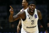 Dimša su komanda žengė į Graikijos čempionato pusfinalį, Beverley – arti trigubo dublio
