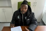 „Žalgirio“ gretas papildė gynėjas iš Nigerijos
