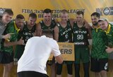 Lietuvos krepšininkai laimėjo 3x3 Tautų lygos antrąjį etapą