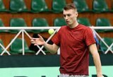 T.Vaišė „Challenger“ turnyre Vilniuje neprilygo antrajai kvalifikacijos raketei