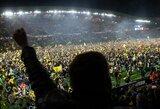 „Nantes“ fanai pašėlo po 22 metus lauktos pergalės pusfinalyje: po rungtynių subėgo į aikštę