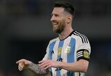 L.Messi pelnė „hat-tricką“ ir pasiekė 100 pelnytų įvarčių ribą Argentinos rinktinėje 