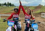 Adrija Skudutytė apgynė Lietuvos motokroso čempionės vardą