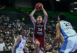 Traumą mače su Serbija patyręs latvis Europos čempionate nebežais