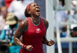 Staigmena Sinsinatyje: 19-metė amerikietė eliminavo geriausią pasaulio tenisininkę