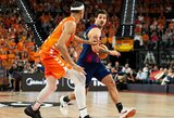 Po dramatiško mūšio „Barcelona“ pergale pradėjo finalą Ispanijoje