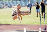 Jogailė Petrokaitė ir Tomas Vasiliauskas Marijampolėje pasiekė geriausius Lietuvos sezono rezultatus