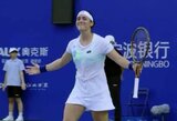 O.Jabeur triumfavo WTA 250 turnyre Kinijoje, P.Kvitova susikomplikavo situaciją