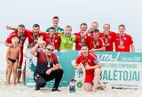 „Igol“ triumfavo Lietuvos paplūdimio futbolo čempionate
