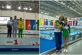 Gimnastai R.Tvorogalas ir A.Vostruchovaitė iškovojo pasaulio „Iššūkio“ taurės bronzą