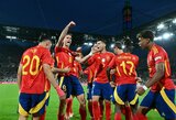 Prieš Sakartvelą dominavusi Ispanija užtikrintai žengė į EURO 2024 ketvirtfinalį