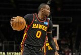 „Hawks“ debiutavęs Kuminga pagerino sezono taškų rekordą