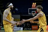Pusfinalio serijos starte AEK kibo į atlapus „Olympiacos“ klubui