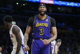 Ketvirtajame kėlinyje „Lakers“ perlaužė „76ers“ pasipriešinimą