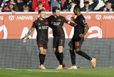 7 įvarčių fiesta Vokietijoje baigėsi „Bayer“ pergale prieš „Mainz“