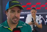 Alonso pažėrė kritikos Hamiltonui ir prapliupo keiksmažodžiais: „Po velnių, aš negaliu tuo patikėti“