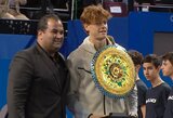 ATP 250 turnyro Monpeljė finale – J.Sinnerio triumfas