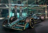 „Aston Martin“ atskleidė, kaip atrodys jų F-1 bolidas 2022 metų sezone