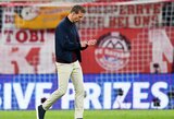 „Bayern“ strategas J.Nagelsmannas po iškritimo iš Čempionų lygos sulaukė 450 grasinimų mirtimi