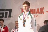 Nedui Adomavičiui – 4 Europos jaunių jėgos trikovės čempionato medaliai