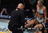 Gluminanti UFC kovos pabaiga: S.Egger neprisipažino, kad pasidavė