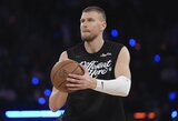 Kristapas Porzingis: apie laukiančią akistatą su Lietuva, bendravimą su Mindaugu Kuzminsku, žvejybą stovyklos metu ir norą išmėginti MMA sportą