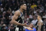 Antetokounmpo pakomentavo Jameso žodžius apie jo galimybes įmesti 250 taškų