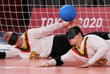 M.Zibolio įvartis išgelbėjo Lietuvos golbolo rinktinę nuo netikėto pralaimėjimo prieš Alžyrą