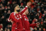 Salah šou ir solidi pergalė: „Liverpool“ žengė į kitą Anglijos FA taurės etapą
