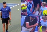 „US Open“ gėda: vyras visų akivaizdoje apvogė vaiką – tenisininkas ėmėsi veiksmų