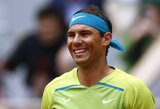 „Roland Garros“: pergalingai startavęs R.Nadalis pagerino R.Federeriui priklausiusį visų laikų rekordą