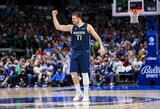 „Mavericks“ pergalės fone: ryškus L.Dončičius ir nykiai pasirodęs K.Porzingis