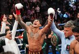 Garcia grįžo su trenksmu: po skandalų ir diskvalifikacijų paguldė čempioną Barriosą