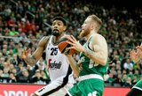 I.Brazdeikio vedamas „Žalgiris“ dramatiškai palaužė „Virtus“