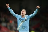 Štai ką Pepas Guardiola pasakė apie Haalando traumą: daugelis leipo juokais