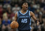 „Grizzlies“ nustebinęs puolėjas negalės žaisti iki gruodžio mėnesio