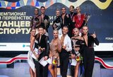 Rusijoje baigėsi savaitę trukęs šalies sportinių šokių čempionatas: atkaklios kovos ir galvosūkiai federacijai