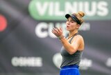 A.Paražinskaitė nepateko į pusfinalį, bet WTA reitinge kils į viršų beveik per 200 pozicijų (papildyta)