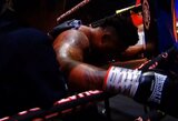 Buvęs UFC kovotojas Gregas Hardy sukniubo bokso kovoje