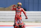 San Marino GP: F.Bagnaia šventė pergalę vos 0.034 sek. skirtumu, J.Milleris krito nuo motociklo, A.Dovizioso atsisveikino su „MotoGP“