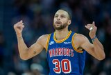 46 taškus surinkęs S.Curry vedė „Warriors“ į pergalę