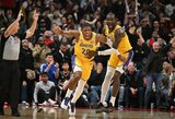 Toronte – pergalingas „Lakers“ metimas ir nutrūkusi rekordinė LeBrono serija