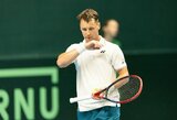 Ant grunto grįžęs R.Berankis pralaimėjo šeštojo šimtuko žaidėjui