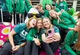 Lietuvos moterų tinklinio rinktinė išskrido į Daniją: mintys tik apie pergales