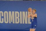 Jakučionis solidžiai pasirodė NBA talentų metimų treniruotėje