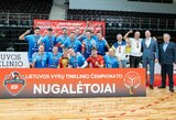 Gargždų „Amber Volley“ tinklininkai nutraukė šiauliečių pergalių seriją ir apgynė Lietuvos čempionų titulą