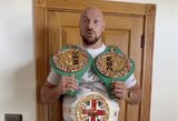 A.Joshua sutiko su T.Fury pasiūlymu: dviejų Didžiosios Britanijos bokso žvaigždžių kova įvyks jau šiais metais?
