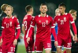 Lietuvos rinktinė po devynerių metų grįžta į Dariaus ir Girėno stadioną